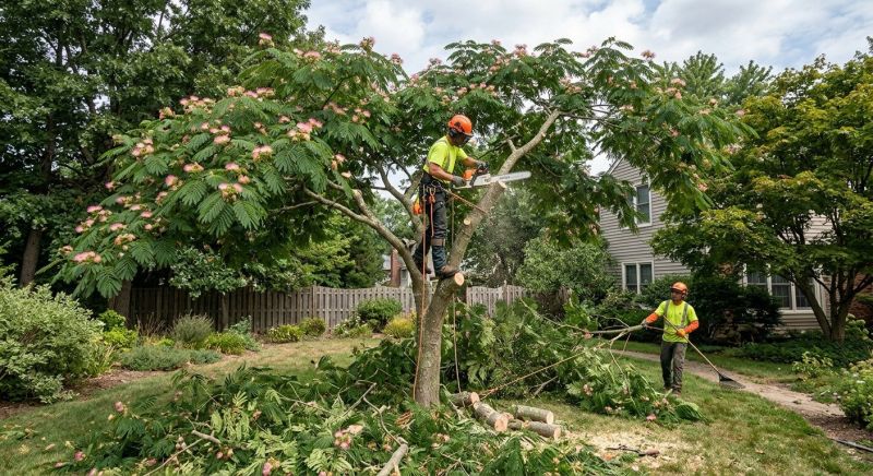 Mimosa Tree Removal in Aiken, SC