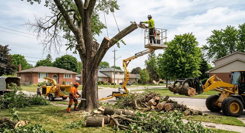 Birch Tree Removal in Bucks County, PA