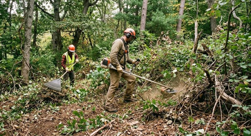 Bushes Clearing in Cumming, GA