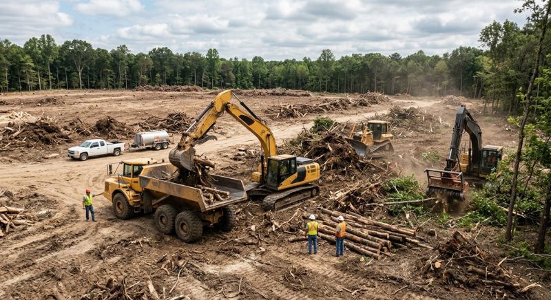 Commercial Property Clearing in Marietta, GA