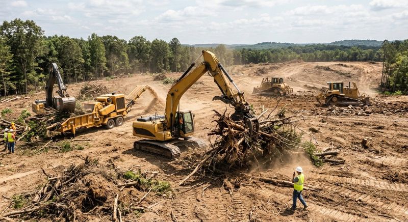 Commercial Site Clearing in Cumming, GA
