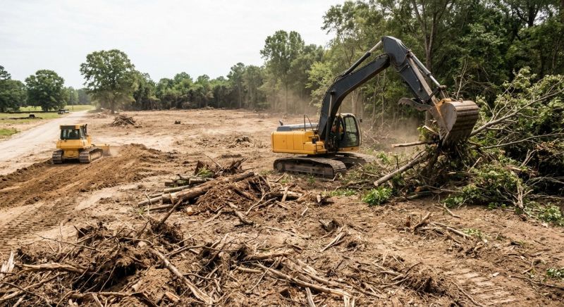 Commercial Site Clearing in Cumming, GA