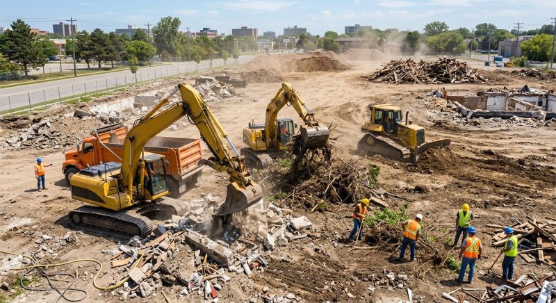 Site Clearing Service in Cumming, GA